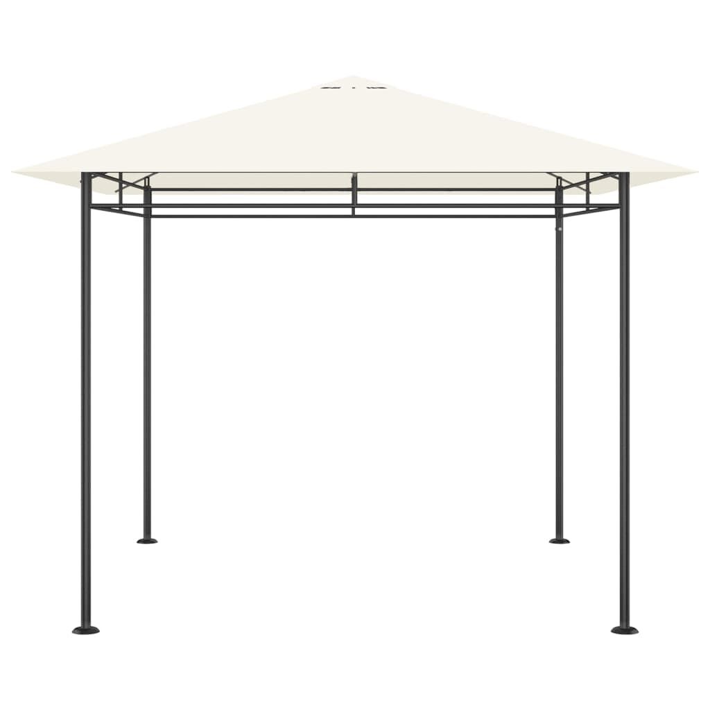vidaXL Κιόσκι Κρεμ 3 x 3 x 2,7 μ. 180 γρ./μ²