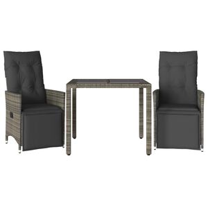 vidaXL &Sigma;&epsilon;&tau; &Epsilon;&pi;ί&pi;&lambda;&omega;&nu; Bistro &Kappa;ή&pi;&omicron;&upsilon; 3 &tau;&epsilon;&mu; &Gamma;&kappa;&rho;&iota; &Sigma;&upsilon;&nu;&theta;&epsilon;&tau;. &Rho;&alpha;&tau;ά&nu; &mu;&epsilon; &Mu;&alpha;&xi;&iota;&lambda;ά&rho;&iota;&alpha;