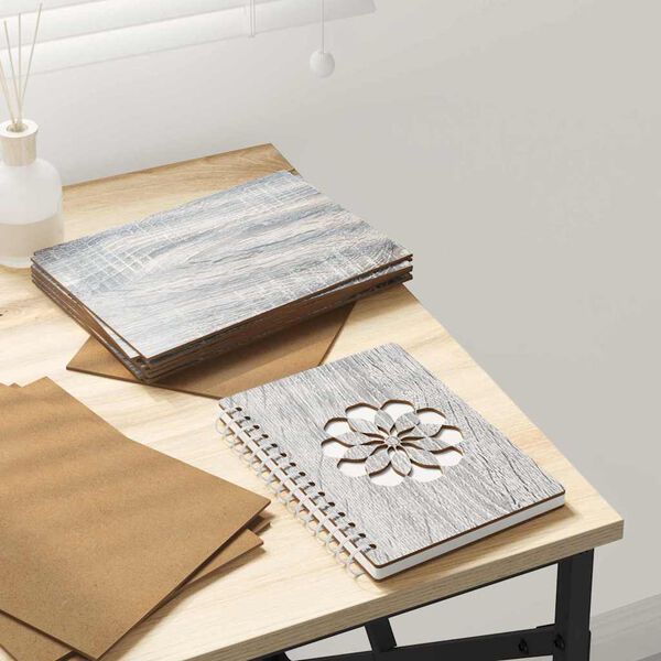 vidaXL Διακοσμητικά Πάνελ 12 pcs Γκρι sonoma 15 x 21 x 0.3 εκ