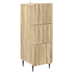 vidaXL &Nu;&tau;&omicron;&upsilon;&lambda;ά&pi;&iota; &mu;&epsilon; &Sigma;&upsilon;&rho;&tau;ά&rho;&iota;&alpha; Sonoma &Delta;&rho;&upsilon;&sigmaf; 33 x 34,5 x 92 &epsilon;&kappa;.