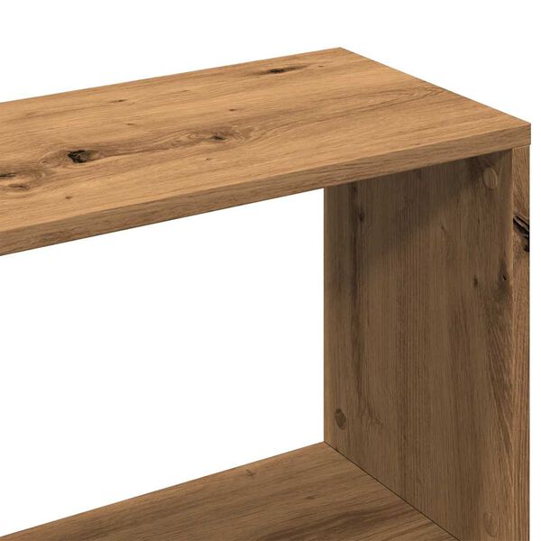 vidaXL Ντουλάπι βιβλίων Artisan Oak 97,5x29,5x100 cm Ξύλο μηχανής