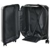 vidaXL Βαλίτσα με κλειδαριά Ασημί 34 x 23 x 55.5 εκ. ΑΒΣ Πλαστικό