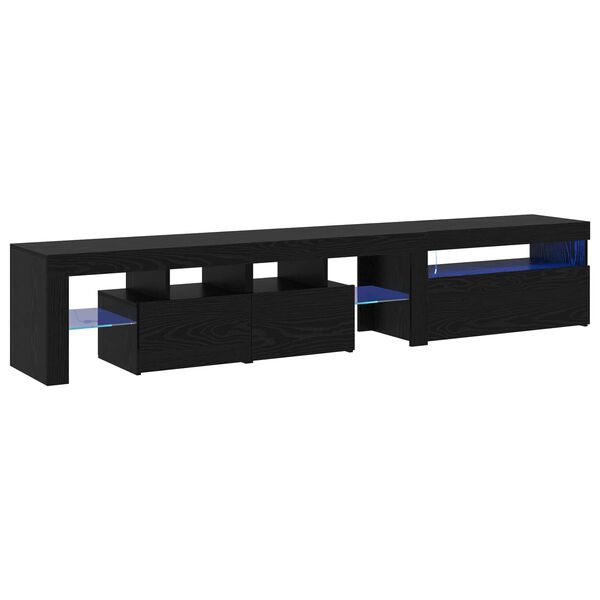 vidaXL &Nu;&tau;&omicron;&upsilon;&lambda;ά&pi;&iota; TV &mu;&epsilon; led 2 pcs &Mu;&alpha;ύ&rho;&eta; &Omicron;&xi;&upsilon;ά 215 x 36,5 x 40 &epsilon;&kappa;