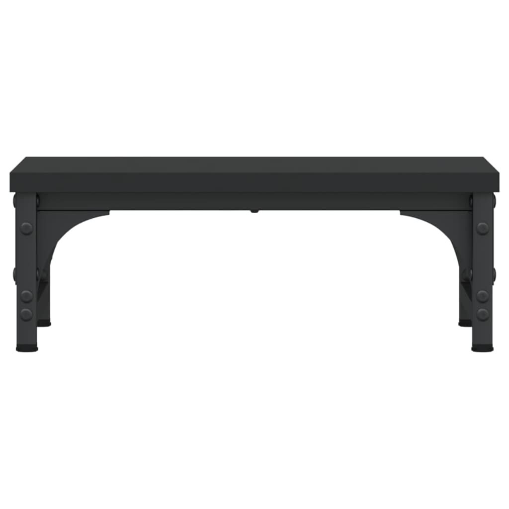 vidaXL Βάση Οθόνης Μαύρη 37 x 23 x 14 εκ. από Επεξεργασμένο Ξύλο