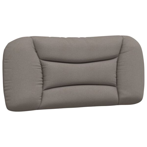 vidaXL Σκελετός Κρεβατιού Χωρίς Στρώμα Taupe 80x200 εκ. Υφασμάτινο