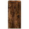 vidaXL Τραπέζι Μπαρ Καπνιστή Δρυς 51x50x103,5 εκ. Επεξ. Ξύλο