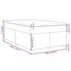 vidaXL &Kappa;&rho;&epsilon;&beta;ά&tau;&iota; Boxspring &mu;&epsilon; &Sigma;&tau;&rho;ώ&mu;&alpha; &Sigma;&kappa;&omicron;ύ&rho;&omicron; &Gamma;&kappa;&rho;&iota; 120x200 &epsilon;&kappa;. &Upsilon;&phi;&alpha;&sigma;&mu;ά&tau;&iota;&nu;&omicron;