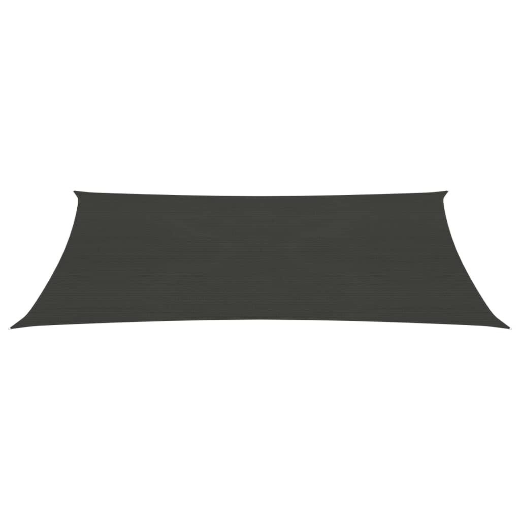 vidaXL Πανί Σκίασης Ανθρακί 3,5 x 5 μ. από HDPE 160 γρ./μ²