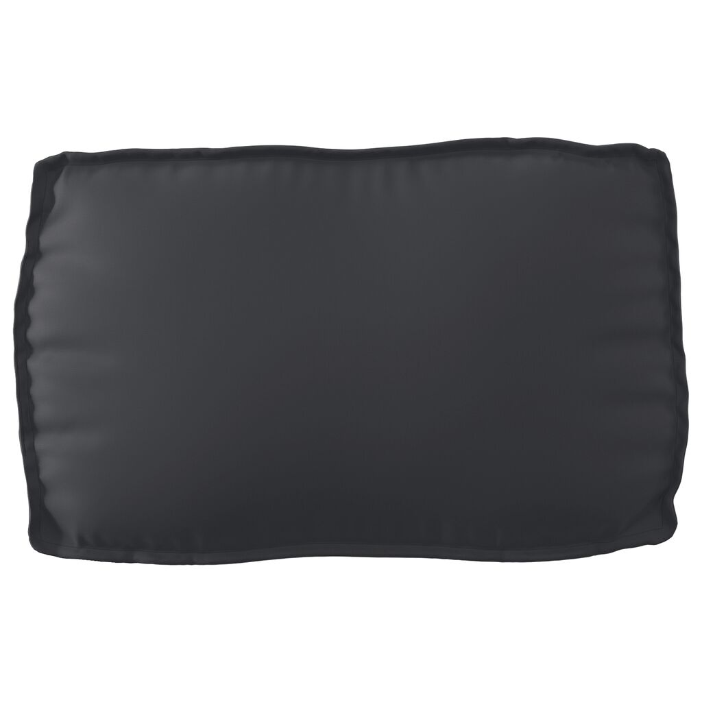 vidaXL Σετ Μαξιλαριών Πάγου 3 pcs Μαύρο 120 x 80 x 12 cm Ύφασμα Oxford