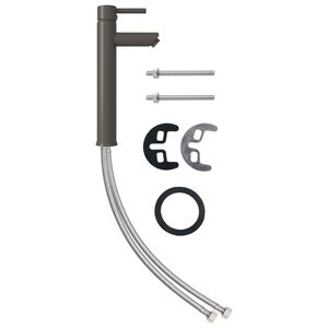 vidaXL Μπαταρία Μπάνιου Αναμεικτική Γκρι 12 x 30 εκ.