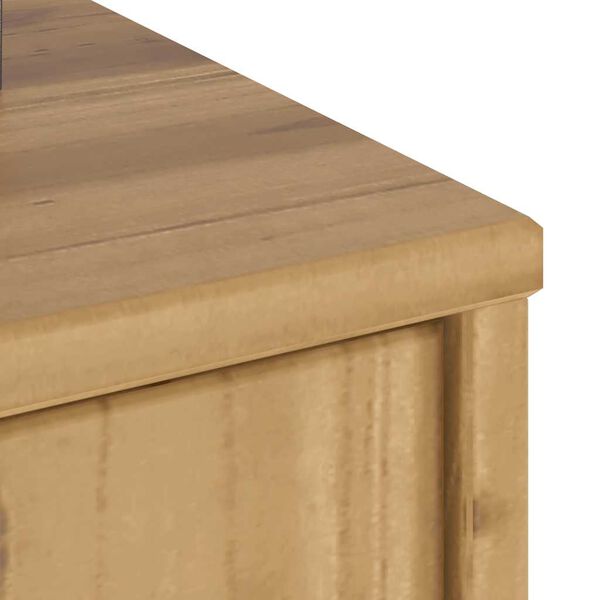 vidaXL Πλαϊνά ντουλάπια 5 τεμ. ODDA 40x24x79 εκ. από Μασίφ Ξύλο Πεύκου