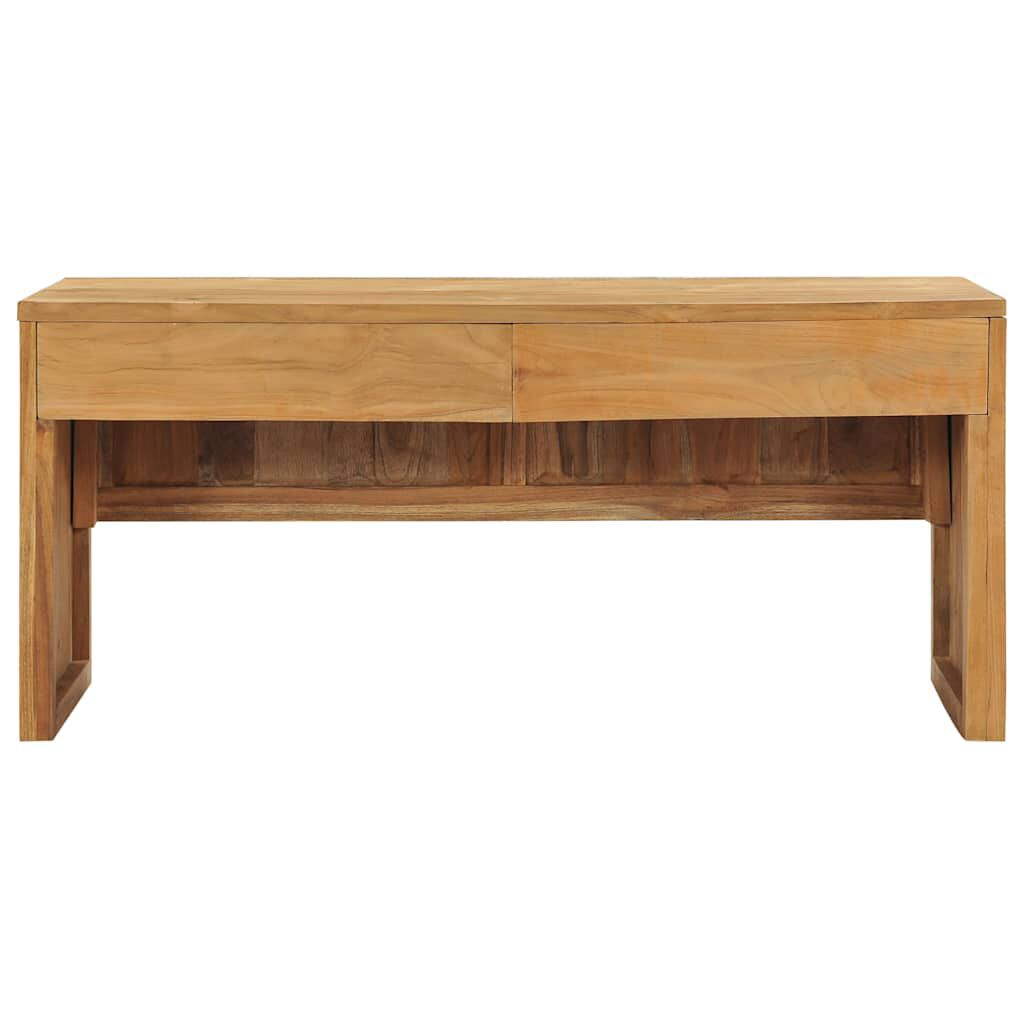 vidaXL Έπιπλο Τηλεόρασης 100 x 35 x 45 εκ. από Μασίφ Ξύλο Teak