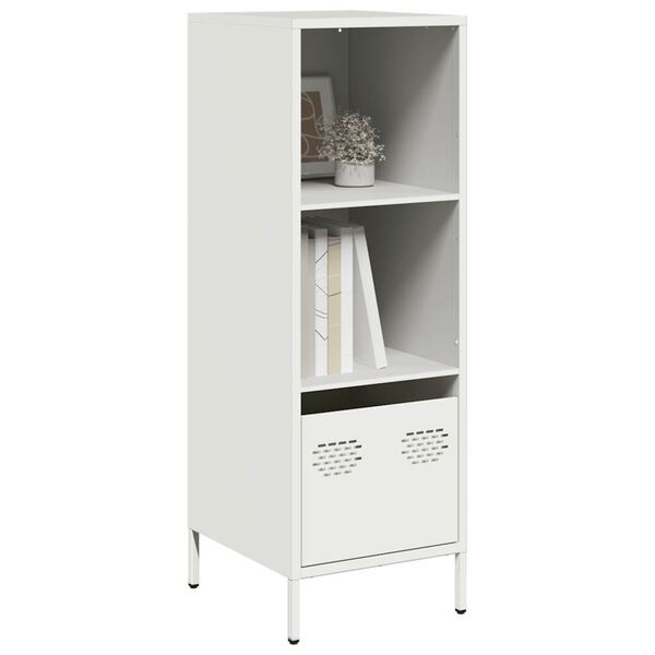 vidaXL Ντουλάπι Λευκό 35x39x103,5 εκ. από Χάλυβα