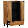 vidaXL Highboard &Phi;&upsilon;&sigma;&iota;&kappa;ό 60 x 33,5 x 100 &epsilon;&kappa;. &Sigma;&tau;&epsilon;&rho;&epsilon;ό &Xi;ύ&lambda;&omicron; &Alpha;&kappa;&alpha;&kappa;ί&alpha;&sigmaf;