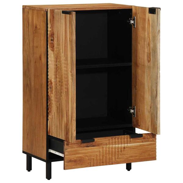 vidaXL Highboard &Phi;&upsilon;&sigma;&iota;&kappa;ό 60 x 33,5 x 100 &epsilon;&kappa;. &Sigma;&tau;&epsilon;&rho;&epsilon;ό &Xi;ύ&lambda;&omicron; &Alpha;&kappa;&alpha;&kappa;ί&alpha;&sigmaf;