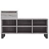 vidaXL Παπουτσοθήκη Γκρι Sonoma 102x36x60 εκ. από Επεξεργασμένο Ξύλο