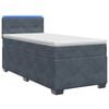 vidaXL &Kappa;&rho;&epsilon;&beta;ά&tau;&iota; Box Spring &mu;&epsilon; &Sigma;&tau;&rho;ώ&mu;&alpha; &kappa;&alpha;&iota; LED &Sigma;&kappa;&omicron;ύ&rho;&omicron; &Gamma;&kappa;&rho;&iota; &Mu;&omicron;&nu;ό &Beta;&epsilon;&lambda;&omicron;ύ&delta;&omicron;