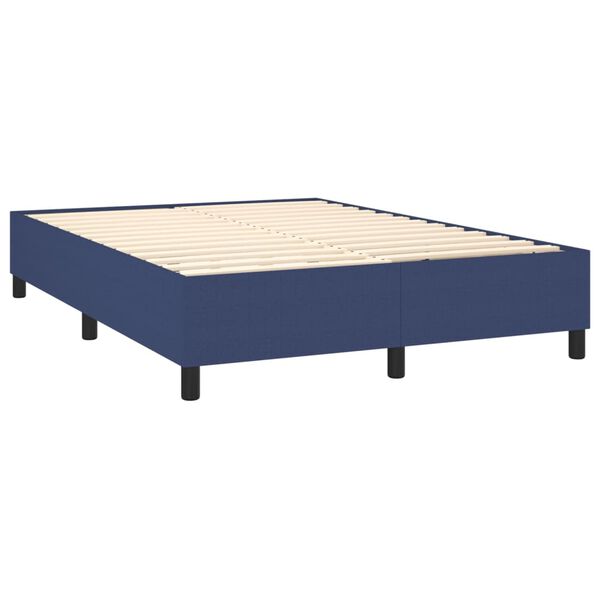 vidaXL &Kappa;&rho;&epsilon;&beta;ά&tau;&iota; Boxspring &mu;&epsilon; &Sigma;&tau;&rho;ώ&mu;&alpha; &Mu;&pi;&lambda;&epsilon; 140x200 &epsilon;&kappa;. &Upsilon;&phi;&alpha;&sigma;&mu;ά&tau;&iota;&nu;&omicron;