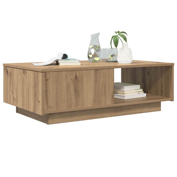 vidaXL &Tau;&rho;&alpha;&pi;&epsilon;&zeta;ά&kappa;&iota; &sigma;&alpha;&lambda;&omicron;&nu;&iota;&omicron;ύ &mu;&epsilon; &sigma;&upsilon;&rho;&tau;ά&rho;&iota; Artisan Oak 95 x 55 x 31 &epsilon;&kappa;