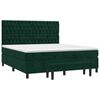 vidaXL &Kappa;&rho;&epsilon;&beta;ά&tau;&iota; Boxspring &mu;&epsilon; &Sigma;&tau;&rho;ώ&mu;&alpha; &Sigma;&kappa;&omicron;ύ&rho;&omicron; &Pi;&rho;ά&sigma;&iota;&nu;&omicron; 180x200&epsilon;&kappa;. &Beta;&epsilon;&lambda;&omicron;ύ&delta;&iota;&nu;&omicron;