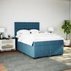 vidaXL &Kappa;&rho;&epsilon;&beta;ά&tau;&iota; Boxspring &mu;&epsilon; &Sigma;&tau;&rho;ώ&mu;&alpha; &Mu;&pi;&lambda;&epsilon; 160x200 &epsilon;&kappa;. &Beta;&epsilon;&lambda;&omicron;ύ&delta;&iota;&nu;&omicron;