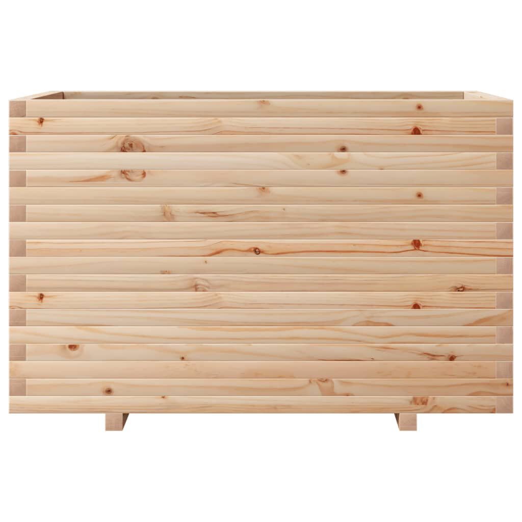 vidaXL Ζαρντινιέρα 110x60x72 εκ. από Μασίφ Ξύλο Πεύκου