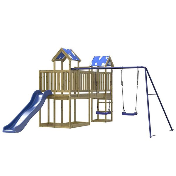 vidaXL Παιδική Χαρά Εξωτερικού Χώρου από Εμποτισμένο Ξύλο Πεύκου