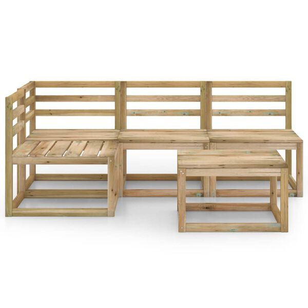 vidaXL &Sigma;&alpha;&lambda;ό&nu;&iota; &Kappa;ή&pi;&omicron;&upsilon; &Sigma;&epsilon;&tau; 5 &Tau;&epsilon;&mu;&alpha;&chi;ί&omega;&nu; &alpha;&pi;ό &Pi;&rho;ά&sigma;&iota;&nu;&omicron; &Epsilon;&mu;&pi;&omicron;&tau;&iota;&sigma;&mu;έ&nu;&omicron; &Xi;ύ&lambda;&omicron; &Pi;&epsilon;ύ&kappa;&omicron;&upsilon;