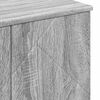 vidaXL Ντουλάπι Μπάνιου με ράφι με πόρτα Γκρι sonoma 61 x 35 x 64 εκ.