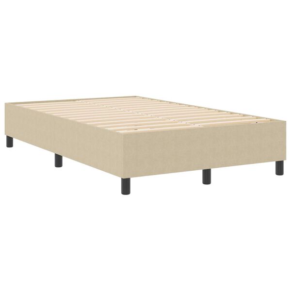 vidaXL Κρεβάτι με ελατήρια Γκρι Πράσινο 120 x 190 cm Βελούδο