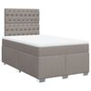 vidaXL &Kappa;&rho;&epsilon;&beta;ά&tau;&iota; Boxspring &mu;&epsilon; &Sigma;&tau;&rho;ώ&mu;&alpha; Taupe 120x190 &epsilon;&kappa;. &Upsilon;&phi;&alpha;&sigma;&mu;ά&tau;&iota;&nu;&omicron;
