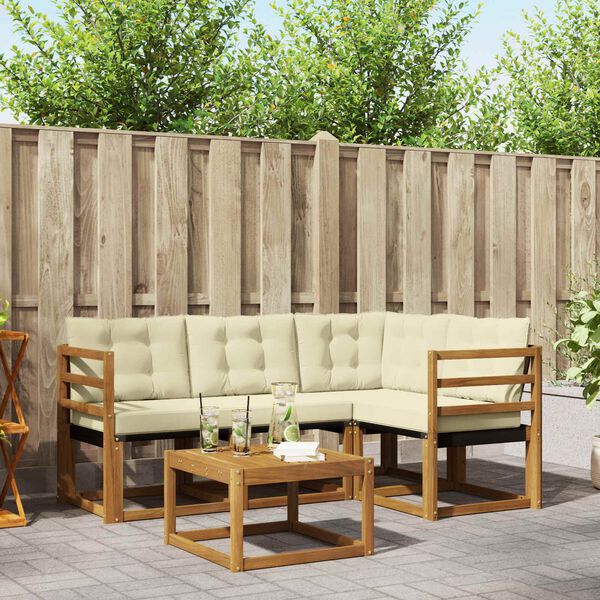 vidaXL &Sigma;&epsilon;&iota;&rho;ά &Kappa;&alpha;&nu;&alpha;&pi;έ &Epsilon;&xi;&omega;&tau;&epsilon;&rho;&iota;&kappa;&omicron;ύ &mu;&epsilon; &mu;&alpha;&xi;&iota;&lambda;ά&rho;&iota; 5 pcs &Phi;&upsilon;&sigma;&iota;&kappa;ό &kappa;&alpha;&iota; &Kappa;&rho;έ&mu;&alpha;