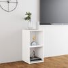 vidaXL Έπιπλο Τηλεόρασης Λευκό 72 x 35 x 36,5 εκ. από Επεξ. Ξύλο