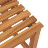 vidaXL Παγκάκι Κήπου 114 εκ. από Μασίφ Ξύλο Teak