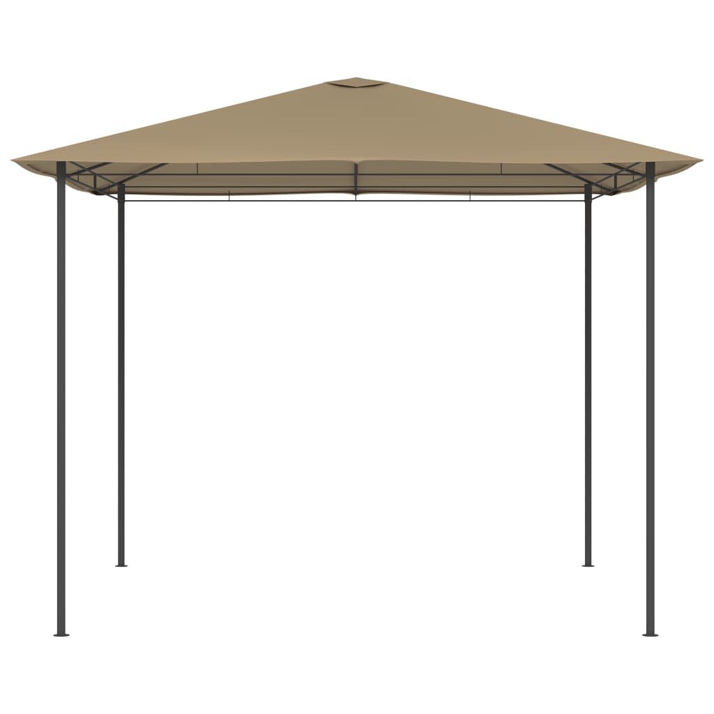 vidaXL Κιόσκι Taupe 3 x 3 x 2,6 μ. 160 γρ./μ²