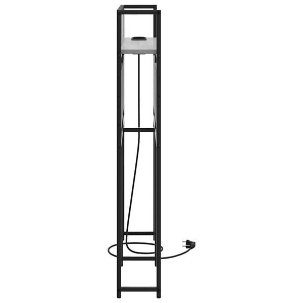 vidaXL Κεφαλάρι Αποθήκης Γκρι sonoma 75 cm Επεξεργασμένο ξύλο