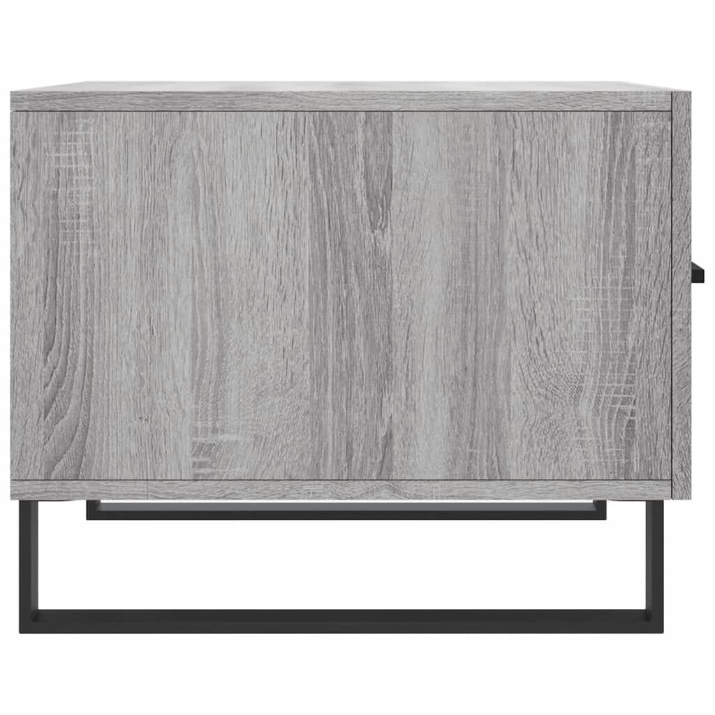 vidaXL Τραπεζάκια Σαλονιού 2 τεμ Γκρι sonoma 50x50x40 εκ Επεξ. Ξύλο