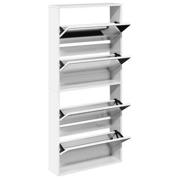 vidaXL &Pi;&alpha;&pi;&omicron;&upsilon;&tau;&sigma;&omicron;&theta;ή&kappa;&eta; &mu;&epsilon; &Kappa;&alpha;&theta;&rho;έ&phi;&tau;&eta; 4 &Epsilon;&pi;&iota;&pi;έ&delta;&omega;&nu; &Gamma;&upsilon;&alpha;&lambda;&iota;&sigma;&tau;. &Lambda;&epsilon;&upsilon;&kappa;ό 63x17x134&epsilon;&kappa;.