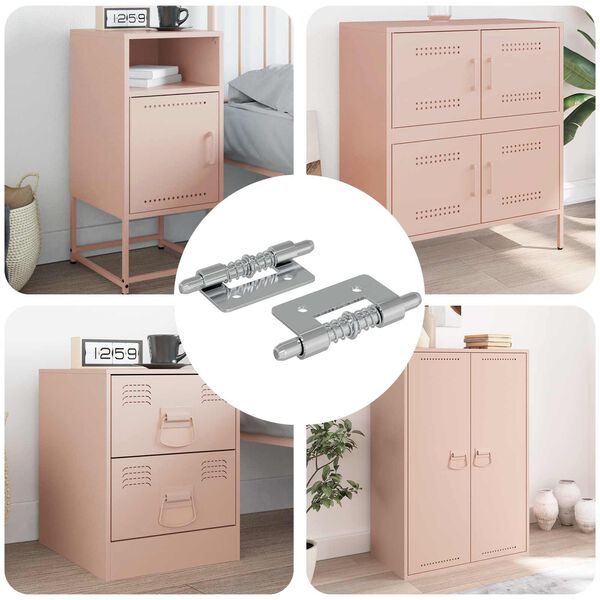 vidaXL &Kappa;&lambda;&epsilon;ί&sigma;&tau;&rho;&omicron; 2 pcs &Alpha;&sigma;&eta;&mu;ί 46 x 17 x 1,2 mm &Alpha;&tau;&sigma;ά&lambda;&iota;