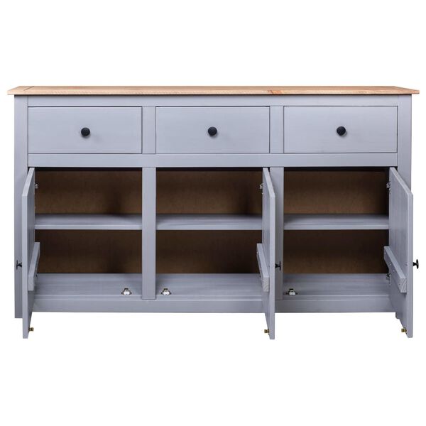 vidaXL Μπουφές 135 x 40 x 80 εκ. από Μασίφ Ξύλο Πεύκου Σειρά Panama