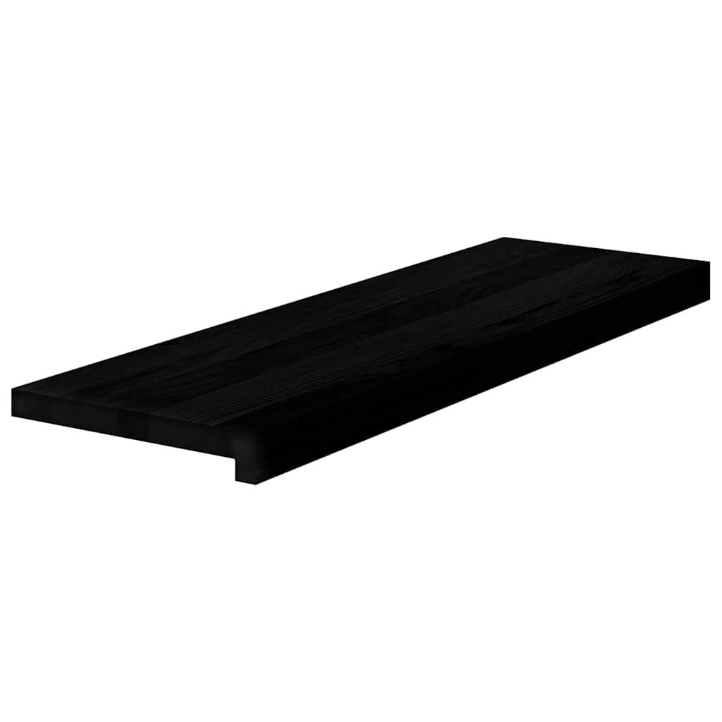 vidaXL Πατάκια Σκάλας 20 τεμ. Σκούρο Καφέ 80x25x2 cm Ξύλο Δρυός