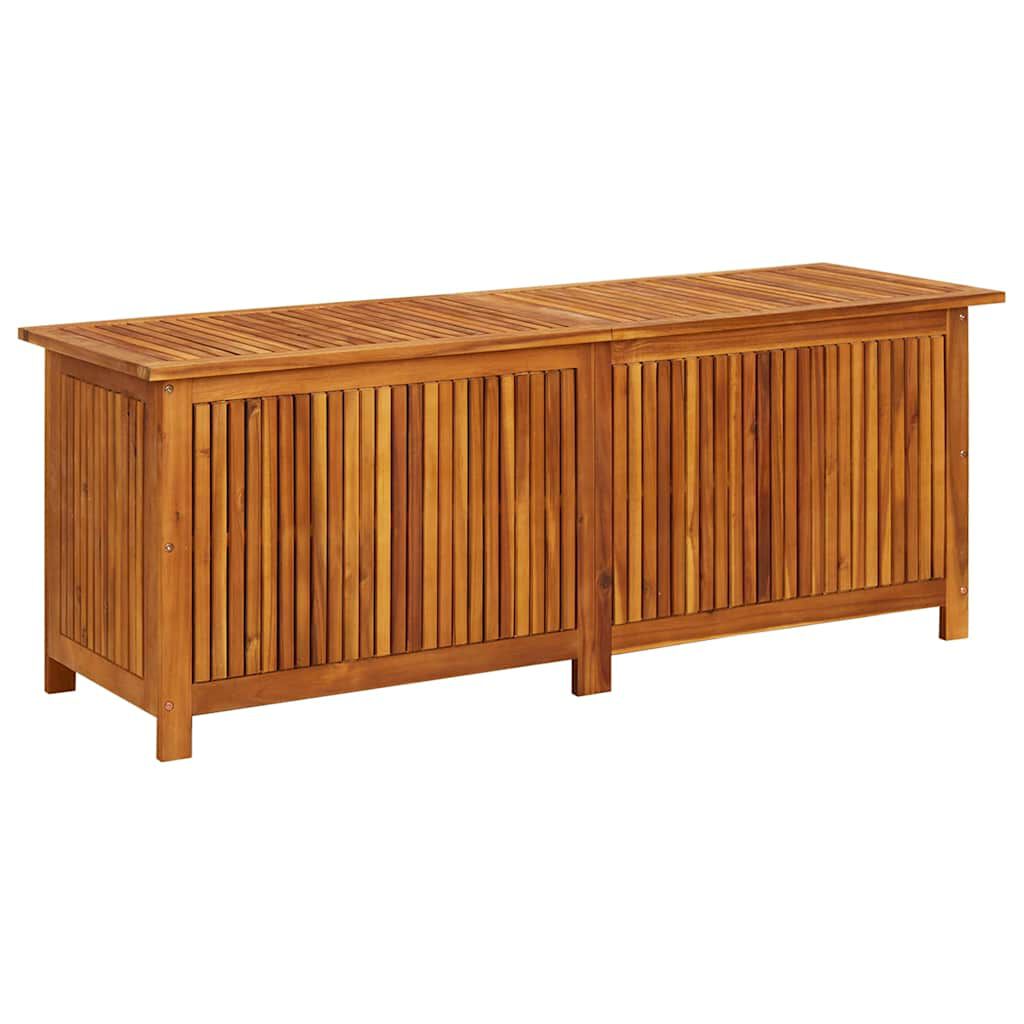 vidaXL Μπαούλο Αποθήκευσης Κήπου 150x50x58 εκ. από Μασίφ Ξύλο Ακακίας