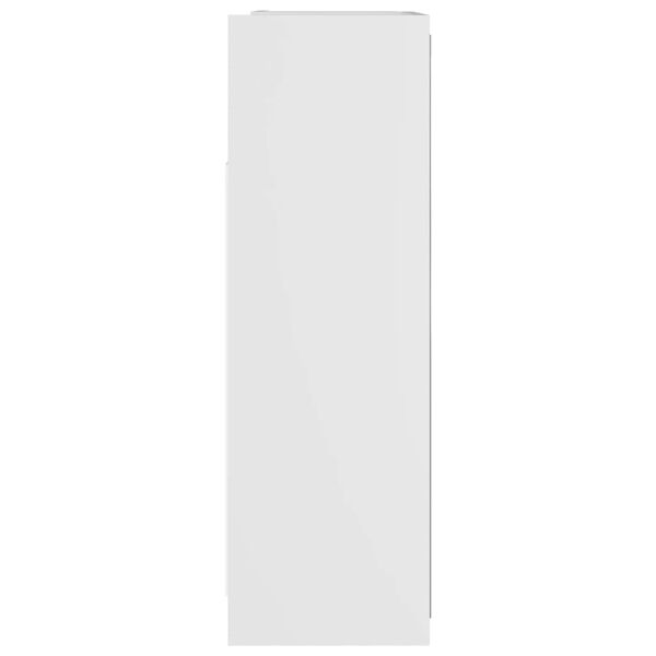 vidaXL Καθρέφτης Μπάνιου Λευκός 62,5 x 20,5 x 64 εκ. από Επεξ. Ξύλο