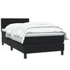 vidaXL &Kappa;&rho;&epsilon;&beta;ά&tau;&iota; Boxspring &mu;&epsilon; &Sigma;&tau;&rho;ώ&mu;&alpha; &Mu;&alpha;ύ&rho;&omicron; 80x220 &epsilon;&kappa;. &Beta;&epsilon;&lambda;&omicron;ύ&delta;&iota;&nu;&omicron;