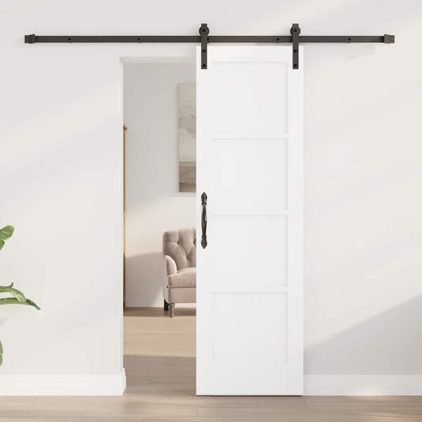 vidaXL &Sigma;&upsilon;&rho;ό&mu;&epsilon;&nu;&eta; &Pi;ό&rho;&tau;&alpha; &Lambda;&epsilon;&upsilon;&kappa;ό 61 x 198,5 &epsilon;&kappa;. &Sigma;&tau;&epsilon;&rho;&epsilon;ά &xi;&upsilon;&lambda;&epsilon;ί&alpha; &pi;&epsilon;ύ&kappa;&omicron;&upsilon;