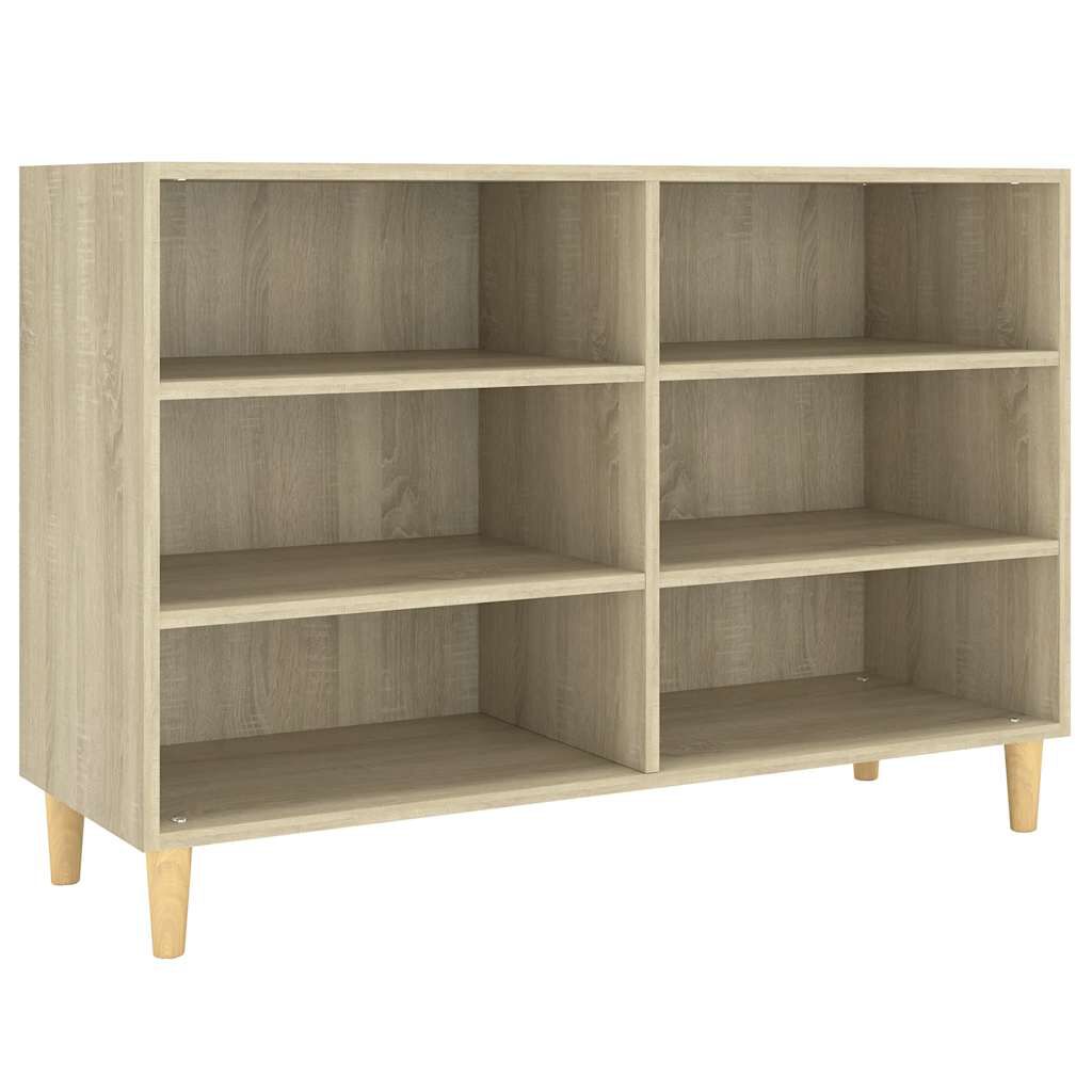 vidaXL Ραφιέρα Sonoma Δρυς 103,5 x 35 x 70 εκ. από Επεξεργ. Ξύλο