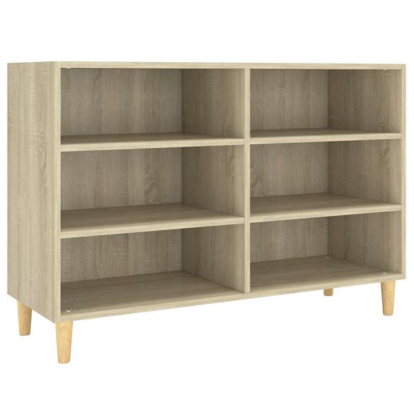 vidaXL Ραφιέρα Sonoma Δρυς 103,5 x 35 x 70 εκ. από Επεξεργ. Ξύλο