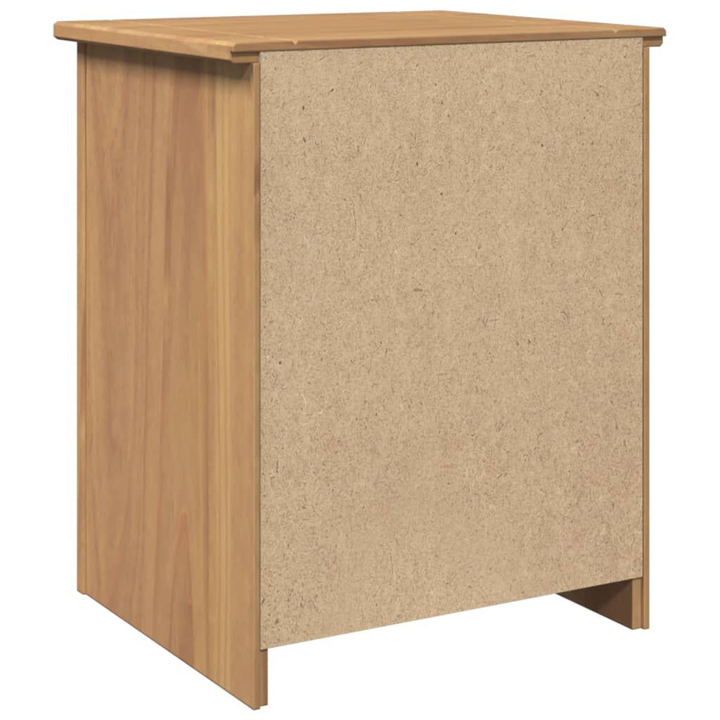 vidaXL Κομοδίνο Panama 46x40x57 εκ. από Μασίφ Ξύλο Πεύκου