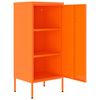 vidaXL Ντουλάπι Αποθήκευσης Πορτοκαλί 42,5x35x101,5 εκ. από Ατσάλι