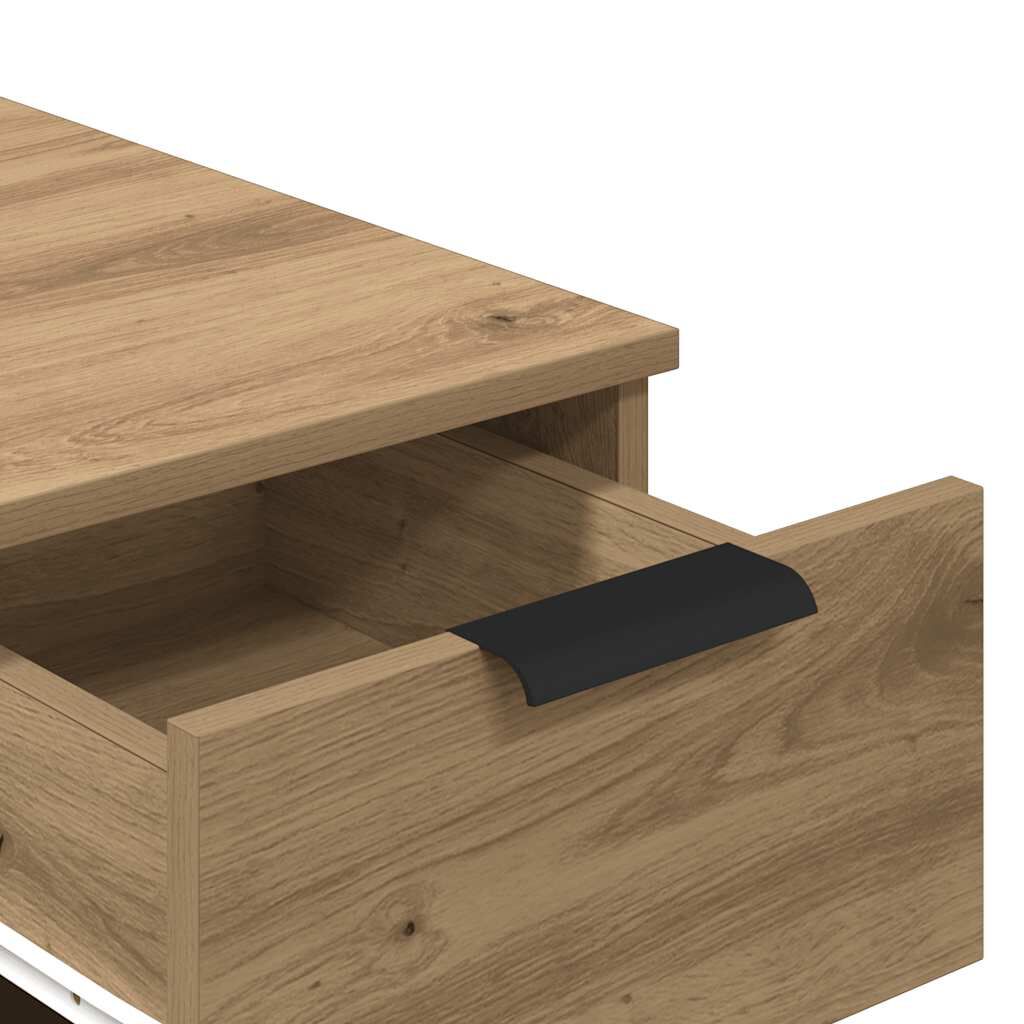 vidaXL Ντουλάπι Γραφείου Artisan Δρυς 33x50x75 εκ. Επεξεργασμένο Ξύλο